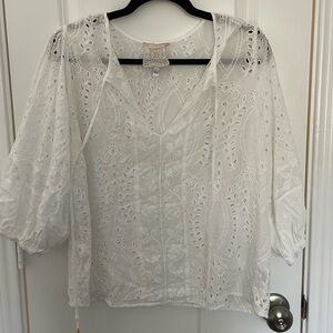 Johnny Was Eyelet Top